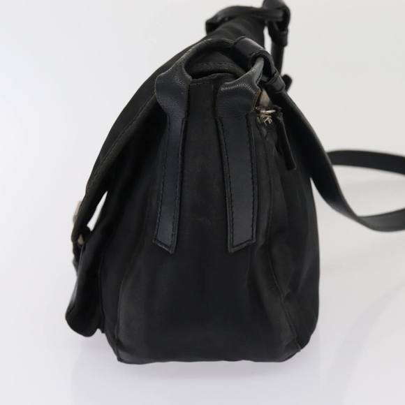 PRADA Shoulder Bag Nylon Black Auth bs16115 - Picture 4 of 16